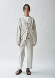 Tennis Cotton Fleece Cardigan