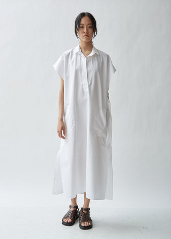 Dada Cotton Poplin Short Sleeve Dress