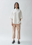 Deco Poplin Button Front Shirt