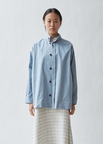 Region Poplin Shirt Jacket
