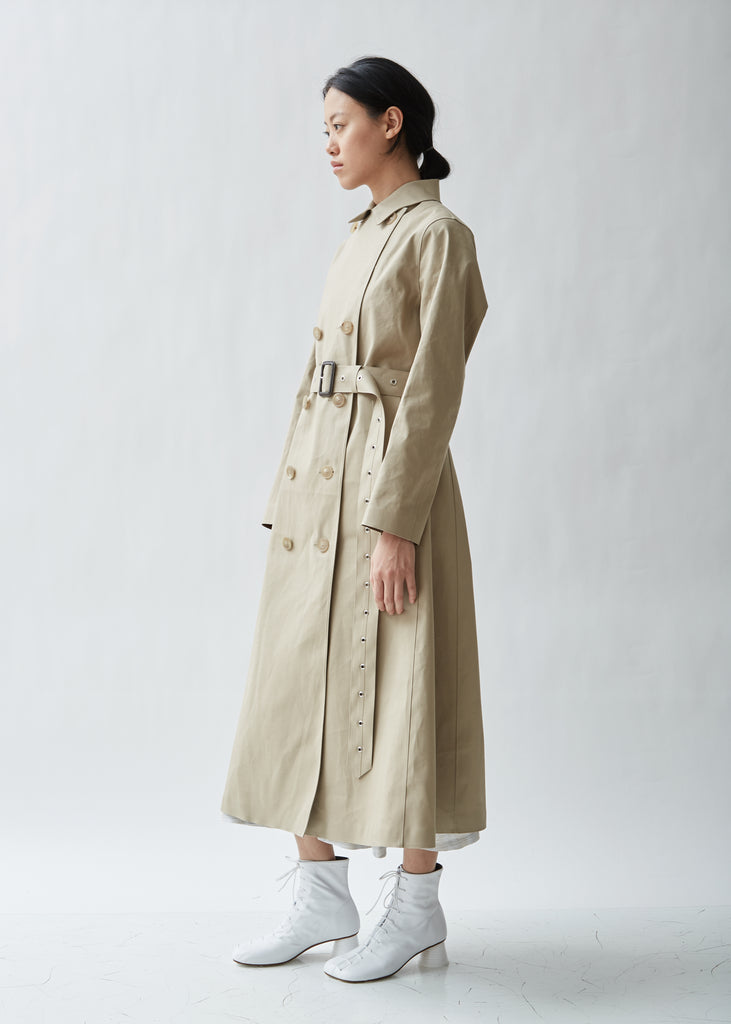 Lace Up Cup Heeled Boots