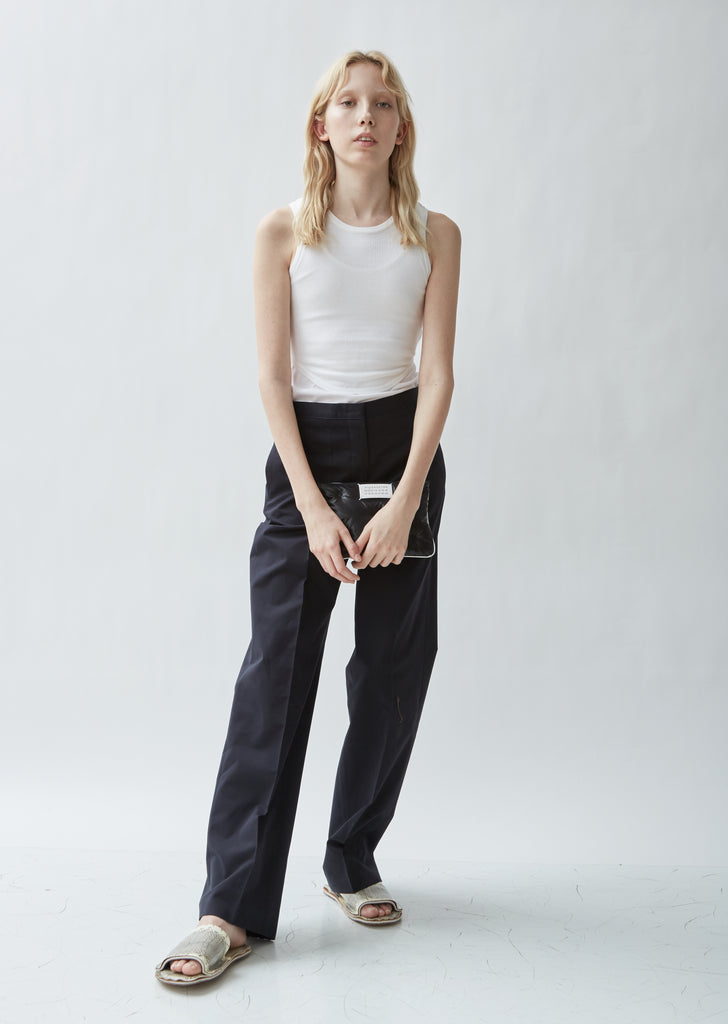 Quilted Logo Zipper Pouch