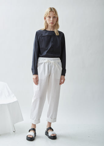 Paron Coated Linen Pants