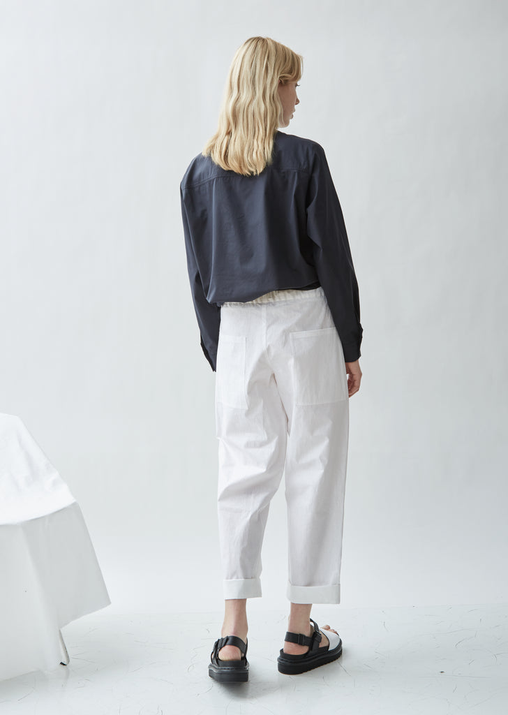 Paron Coated Linen Pants