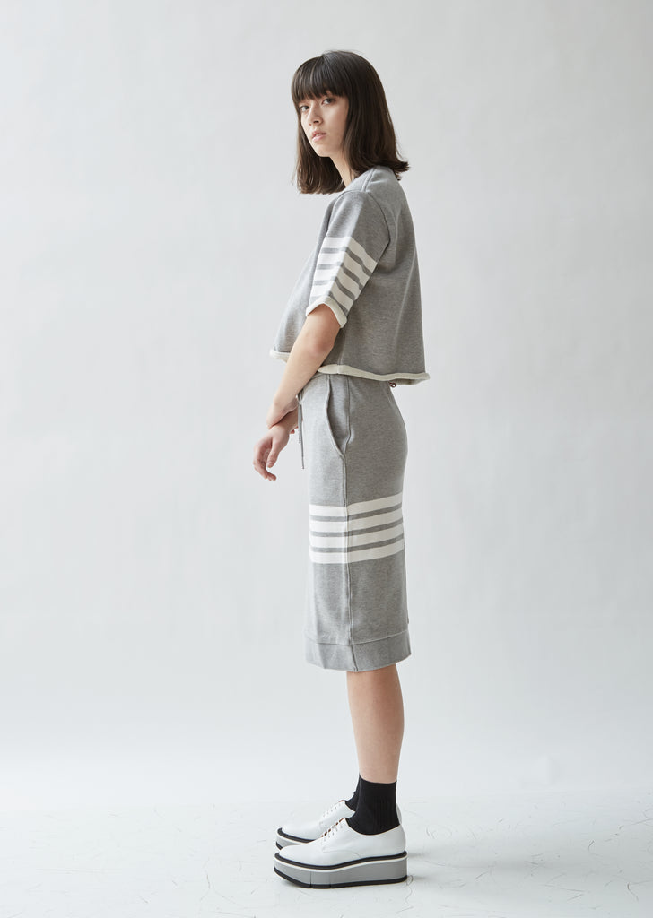 Terry Cotton Sack Skirt