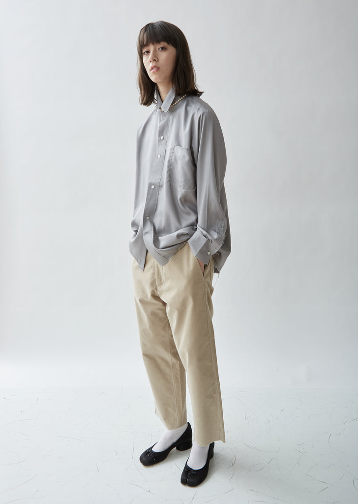 Tabi Satin Ballet Pumps