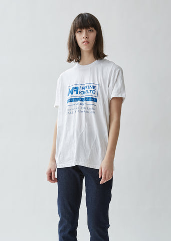 Wobbly Seams Jersey Logo T-Shirt