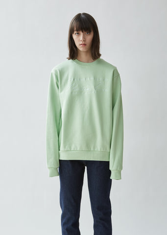 Classic Terry Cotton Crewneck Sweatshirt