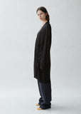 Gauge 18 Jersey Silk Long Cardigan