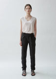 Francis Linen Blend Strap Trousers