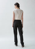 Francis Linen Blend Strap Trousers
