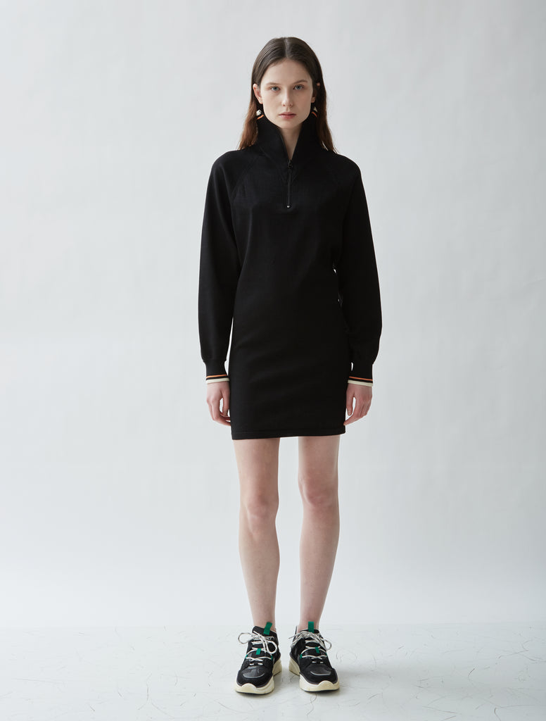 Dita High Neck Knit Dress