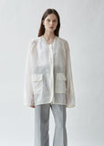 Silk Organdy Jacket