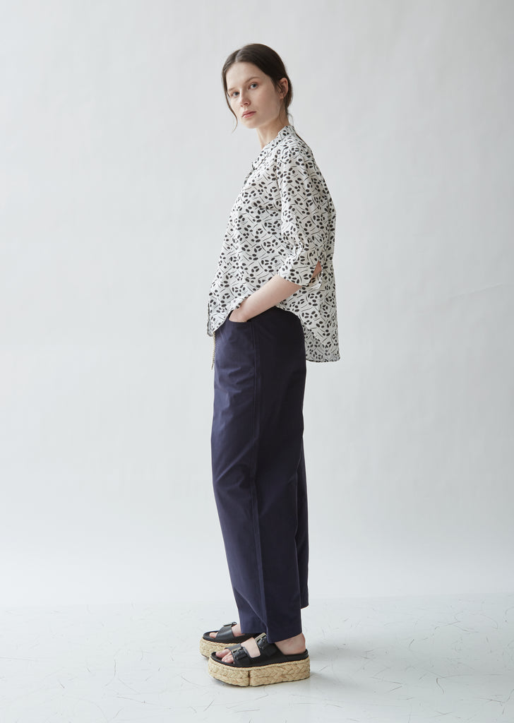 Printed Cotton Shirt