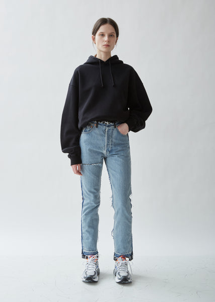 Reworked Denim Pants – La Garçonne