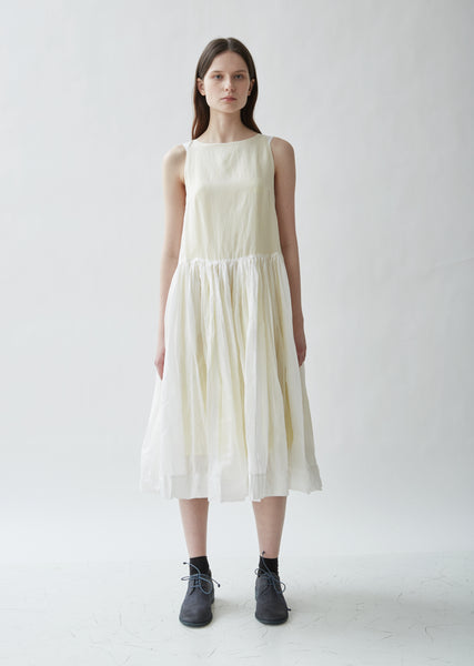 Silk PPP Dress - X-Small / Lemon