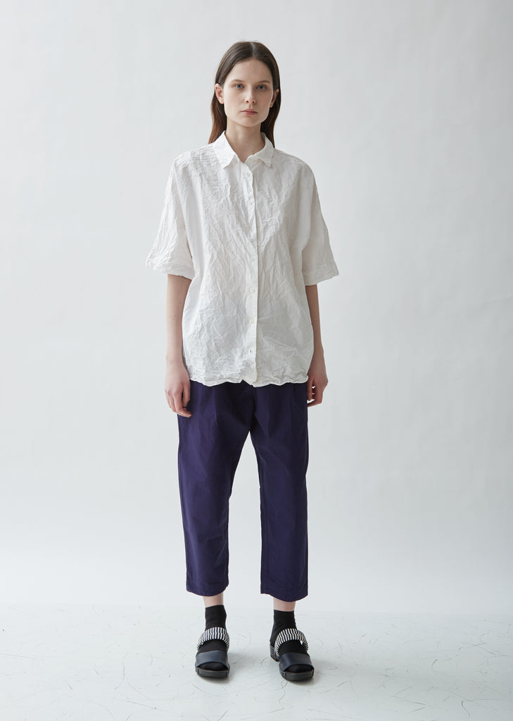 Washed Paper Cotton Shirt