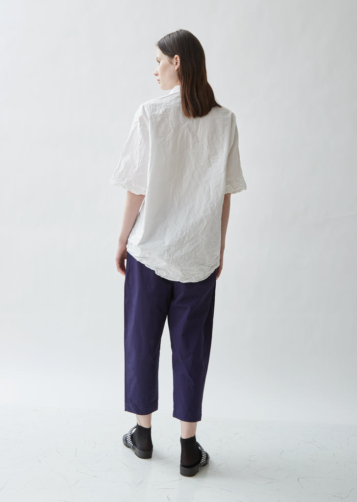 Washed Paper Cotton Shirt
