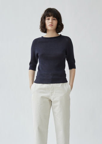 Cast Off Roll Neck Sweater