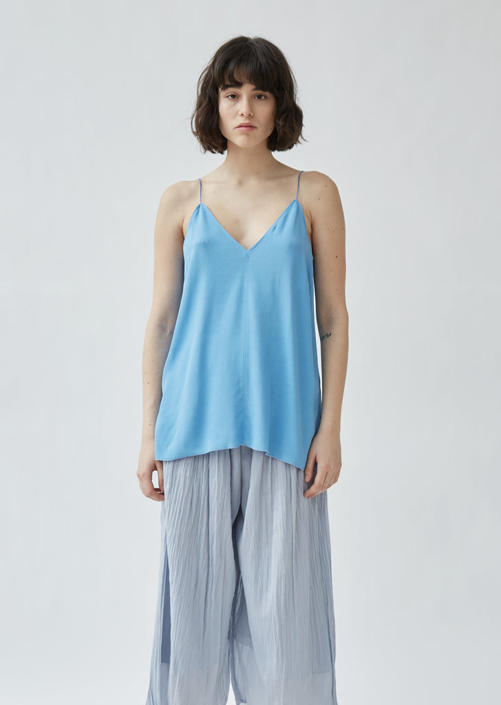 Fluid Creponne Straps Top
