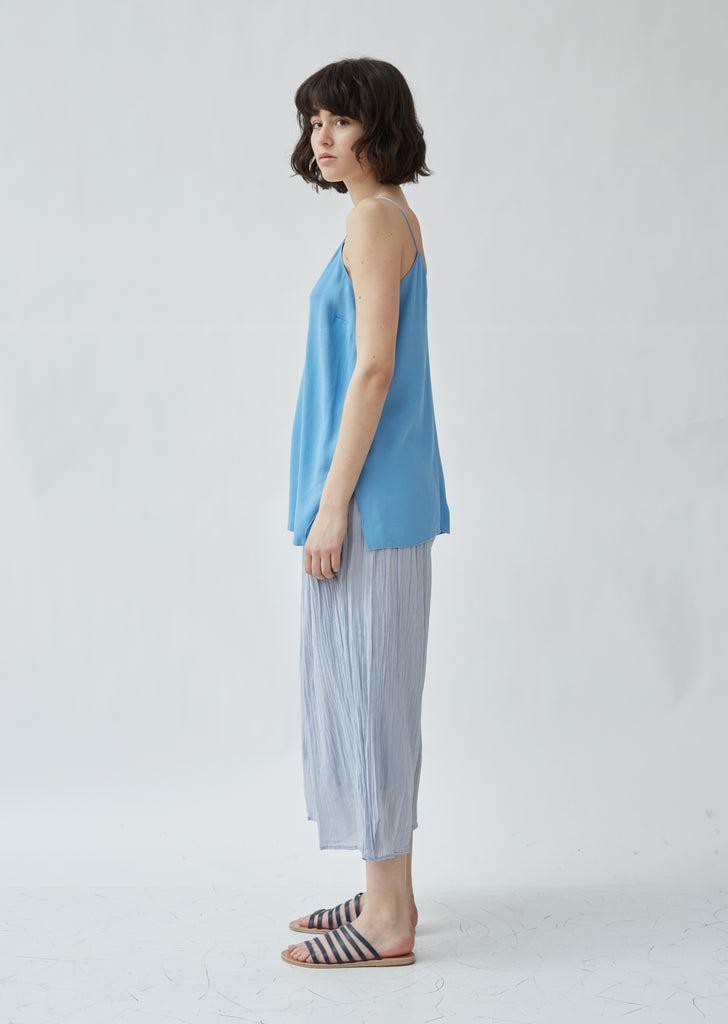 Fluid Creponne Straps Top