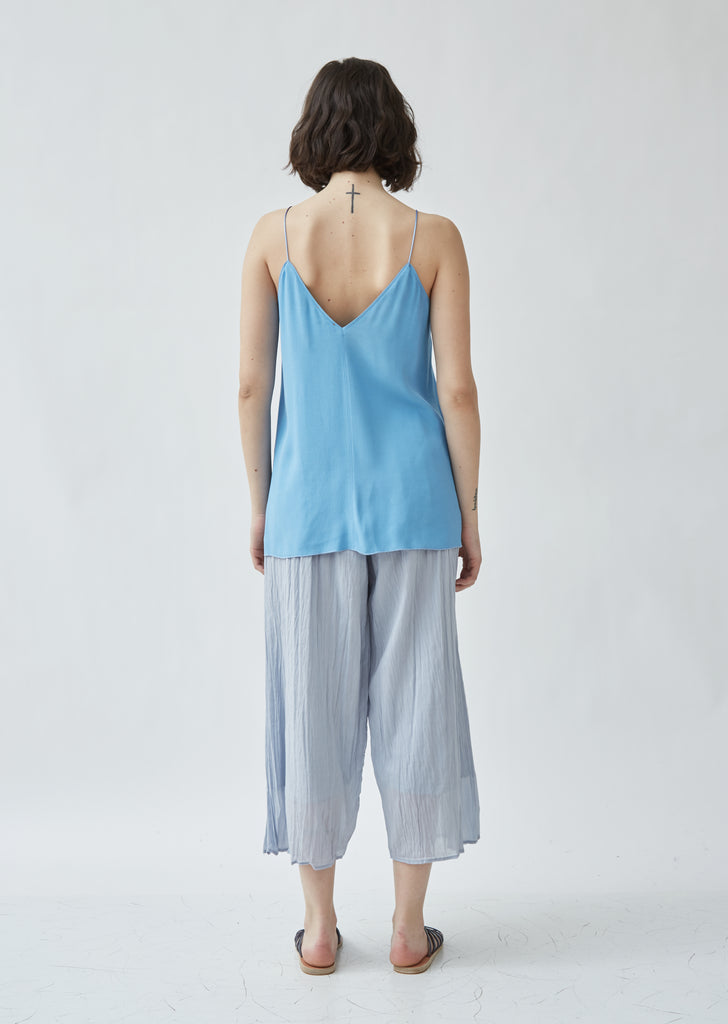 Fluid Creponne Straps Top