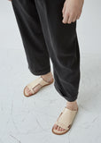 Slip On Leather Slides