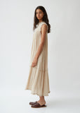 Cotton Gauze Smocked Dress