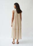 Cotton Gauze Smocked Dress