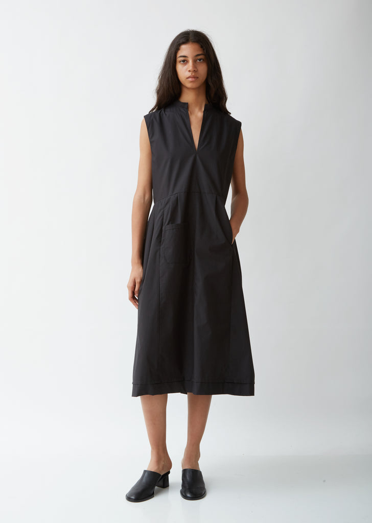 Sleeveless  Smock Dress