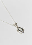 Silver Small Cameo Pendant