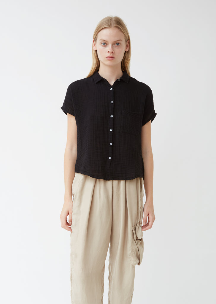 Cotton Gauze Little Shirt
