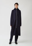 Cotton Zip-Up Coat