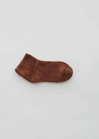 Longstaple Cotton Buckle Ankle Socks