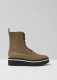 British Platform Lace Up Boots