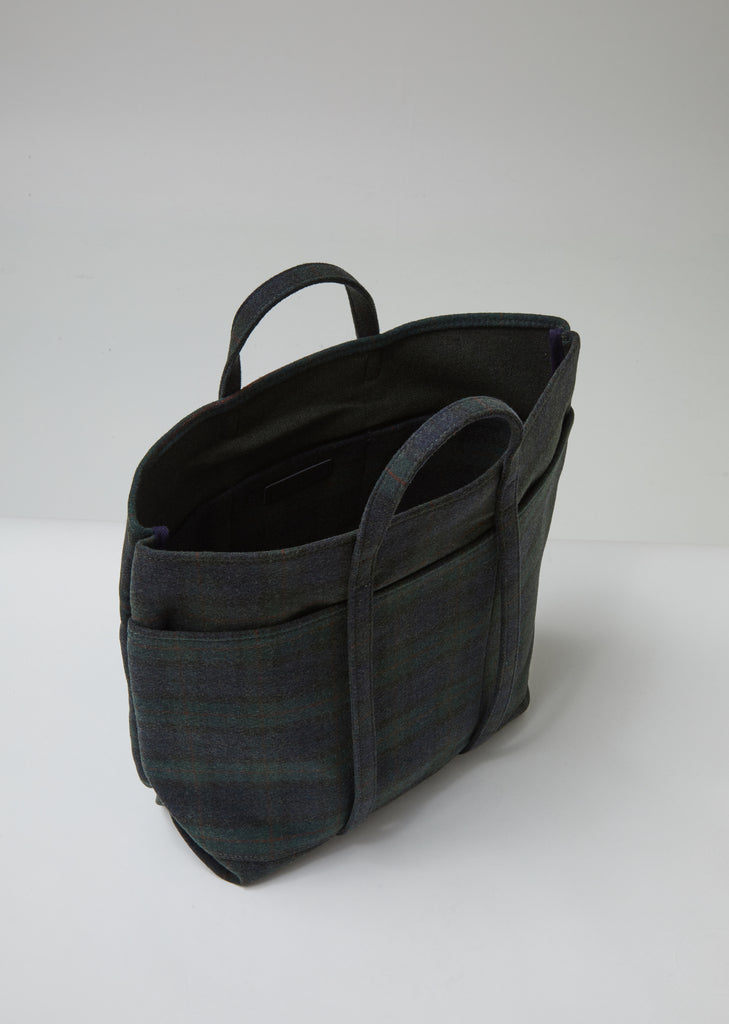 Tall Wool Tote