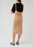 Wool Rib Maru Apron Dress
