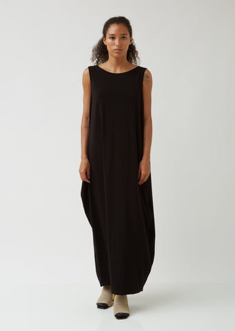Drape Jersey Bk Dress