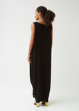 Drape Jersey Bk Dress