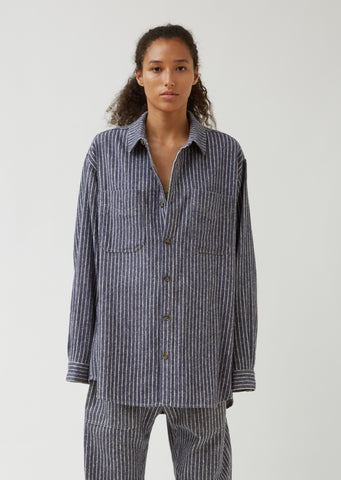 Paulie Striped Oversize Shirt