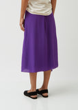 Yeba Silk Crepe De Chine Skirt