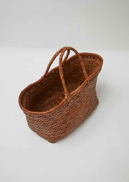 Bamboo Triple Jump Small Basket Bag – La Garçonne Bamboo Triple Jump Small Basket Bag – La Garçonne
