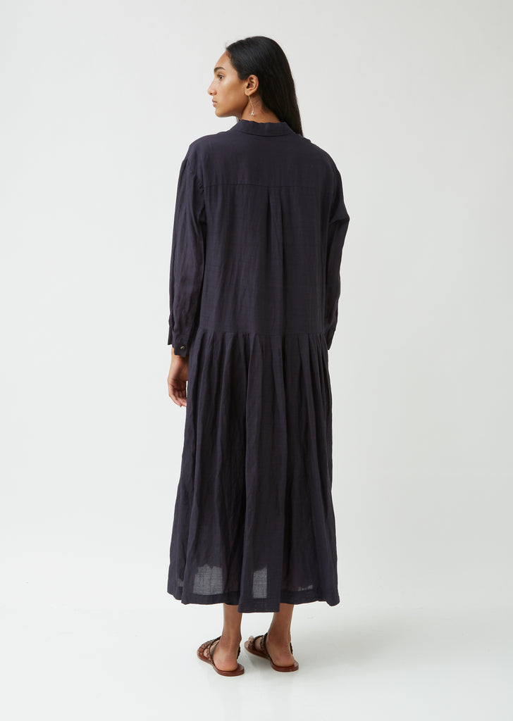 Zen Fragrance Tencel & Linen Shirt Dress