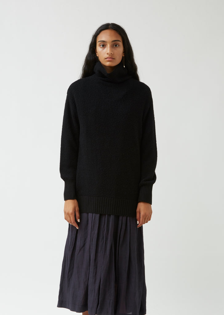Wool Blend Turtleneck