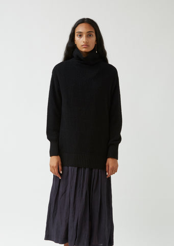 Wool Blend Turtleneck