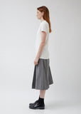 Wool Pleated Skirt