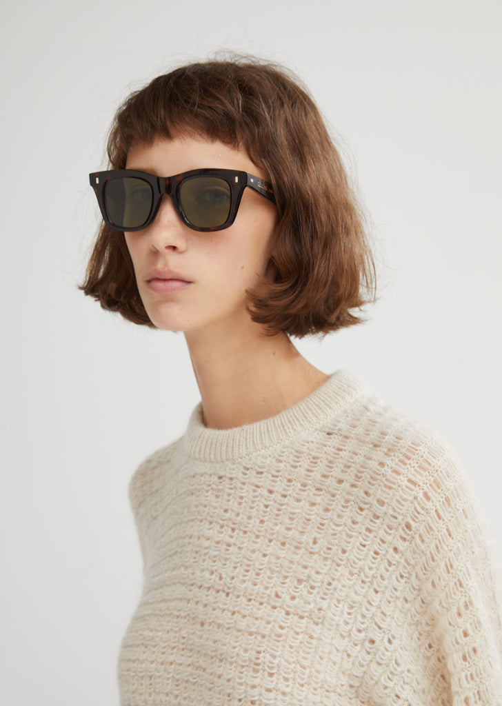 Square Tortoiseshell Sunglasses