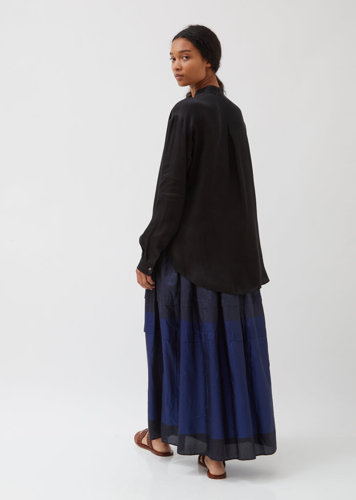 Chic Satin Shirt