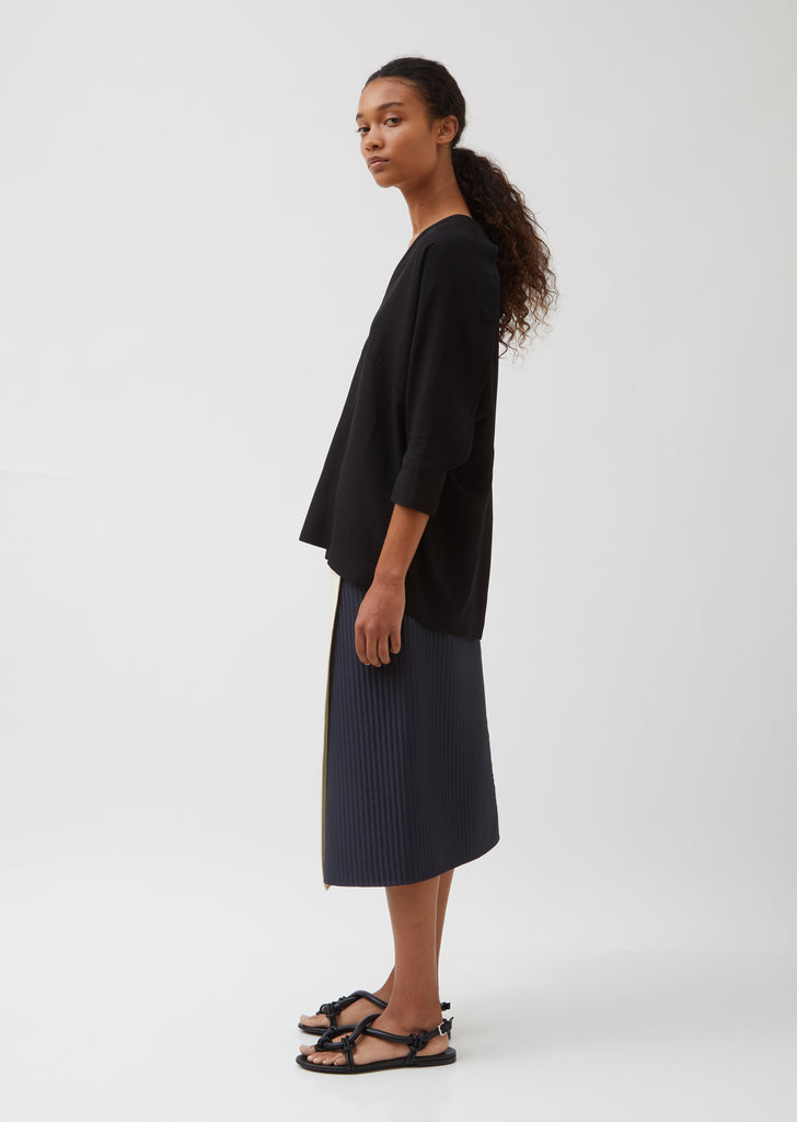Linen and Wool Blend Top
