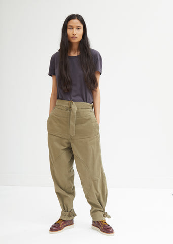 Fold Front Utility Trousers